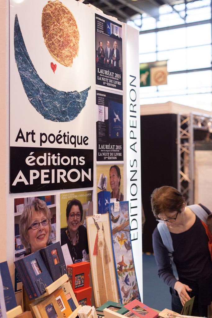 apeiron salon du livre Paris 2015