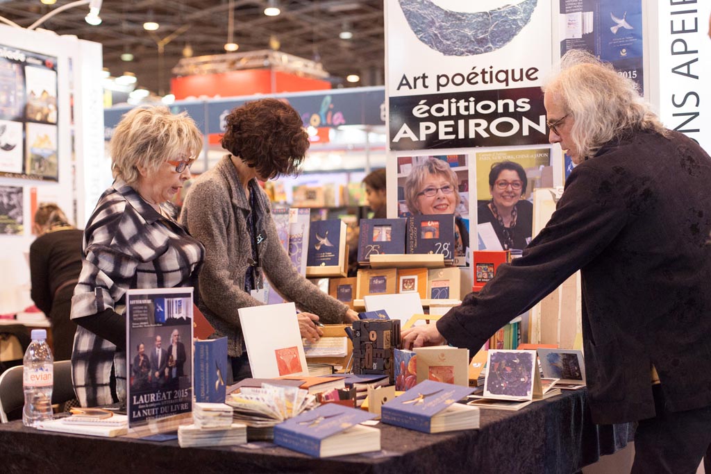 apeiron salon du livre Paris 2015