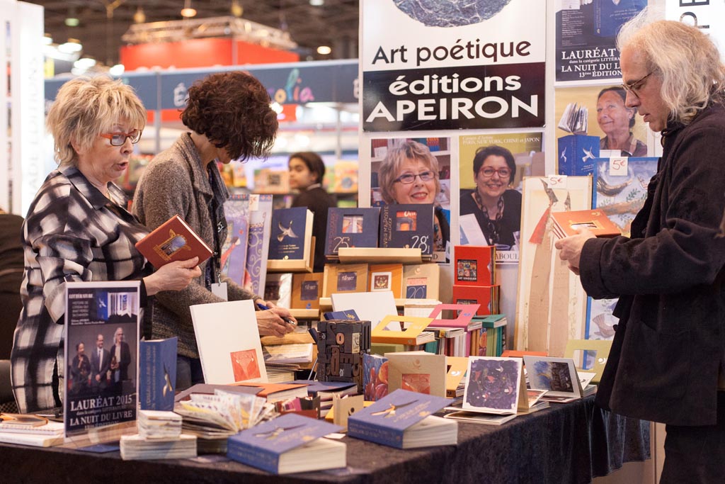 apeiron salon du livre Paris 2015